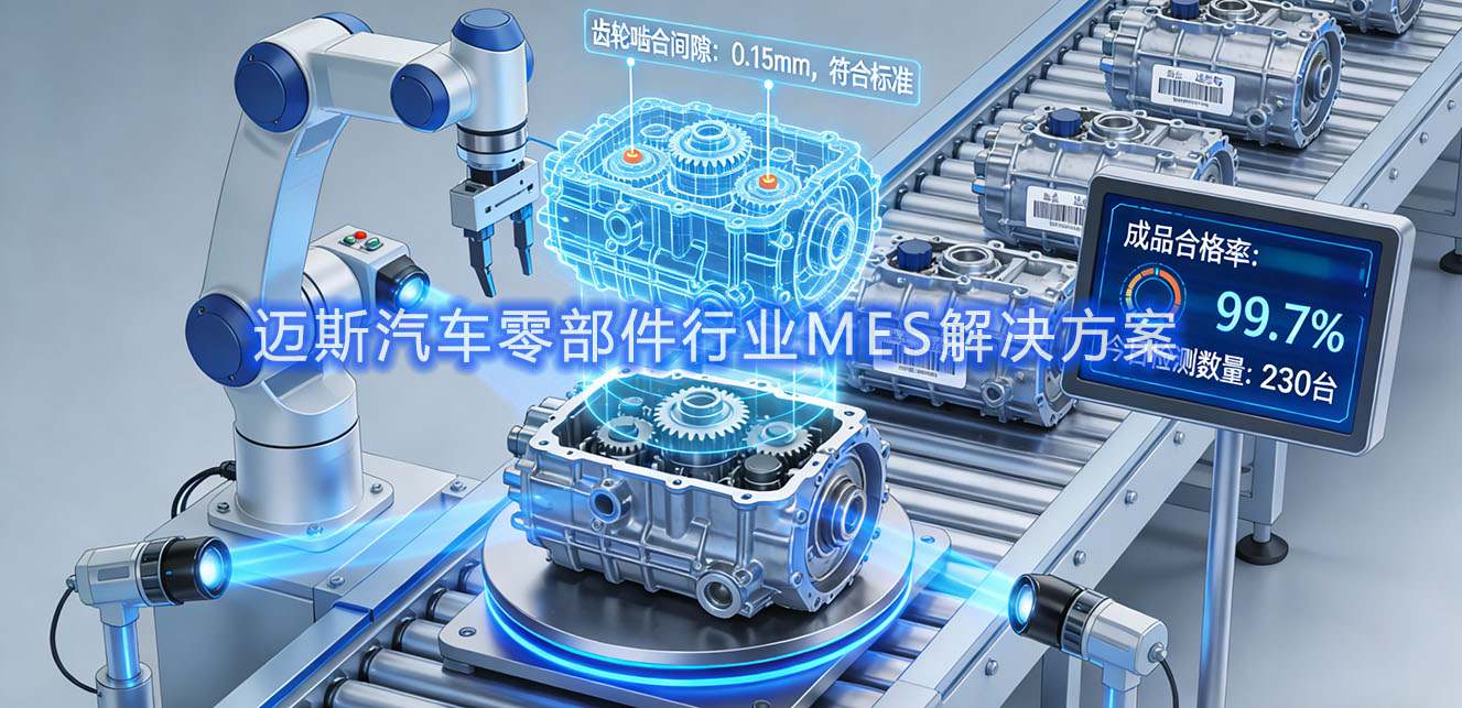 汽车零部件行业MES解决规划