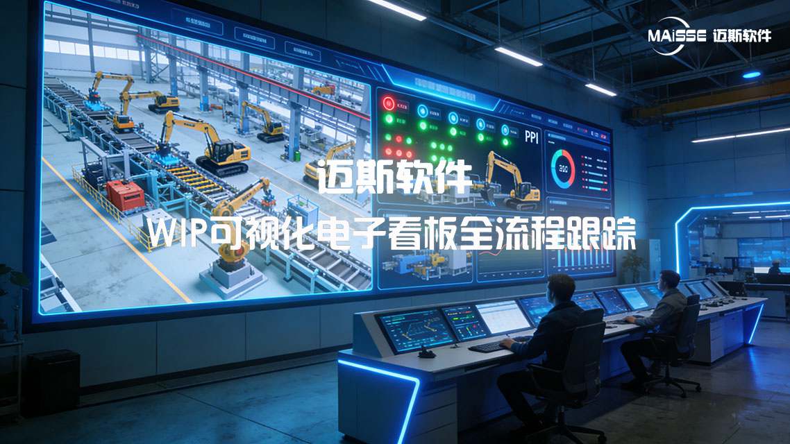 WIP可视化电子看板