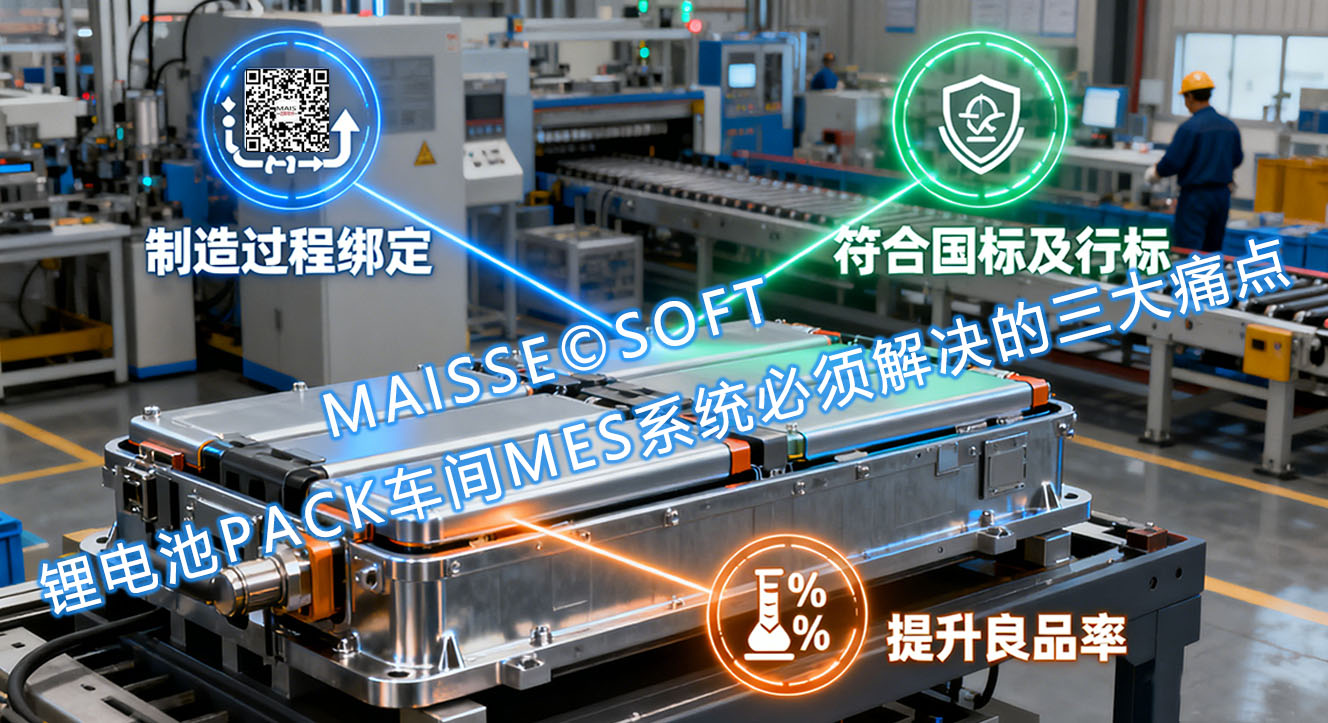 锂电池PACK车间MES系统 锂电池PACK车间MES系统必须解决的三大痛点.jpg